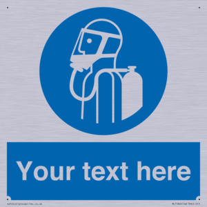 Custom use self contained breathing appliance